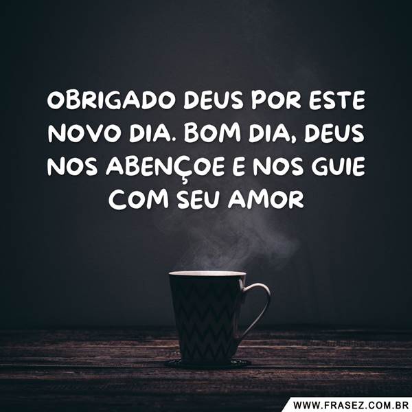 obrigado deus