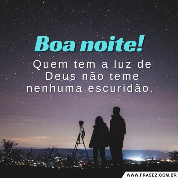 Mensagem de boa noite com carinho para whatsapp