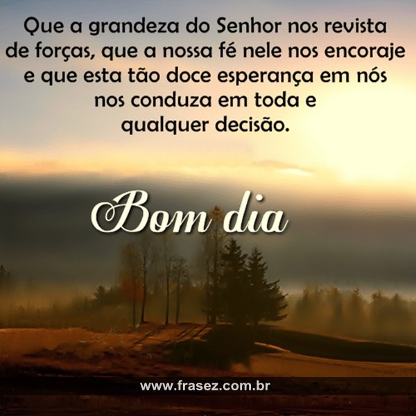 A Grandeza do senhor