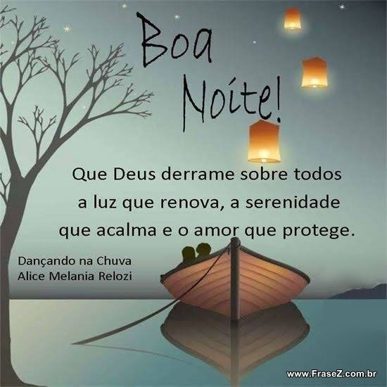 mensagens de boa noite