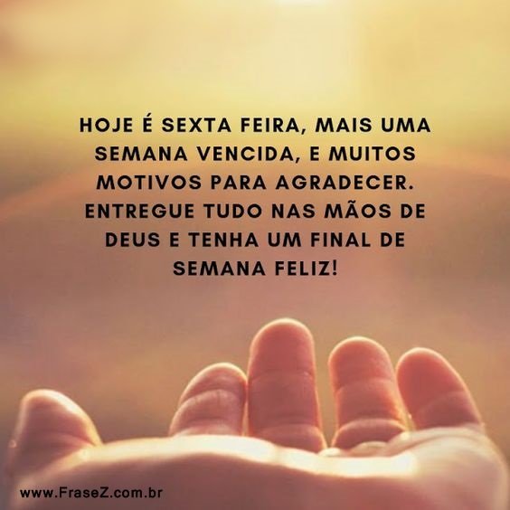 Tenha um final de semana feliz