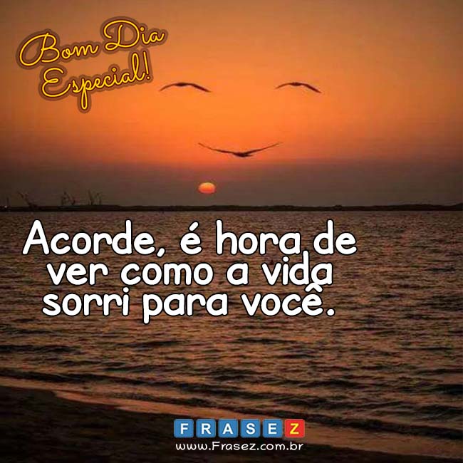 Mensagens de bom dia especial