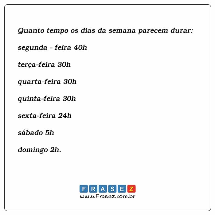 Mensagens de quinta feira
